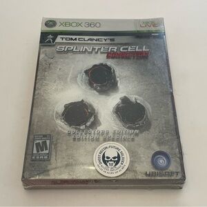 Brand New Xbox 360 Splinter Cell Conviction Collector’s Edition Ubisoft Game